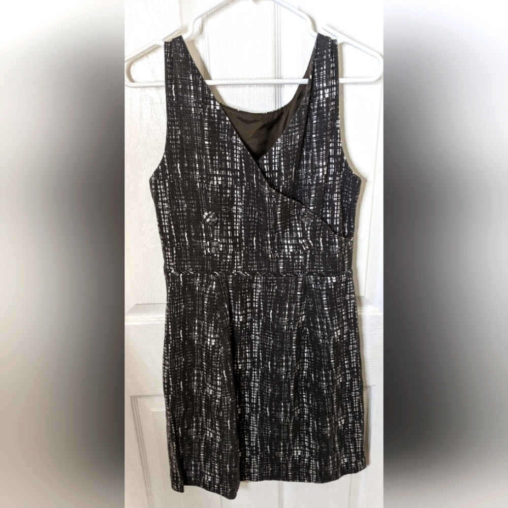 J Crew Contessa Tweed Career Dress 100% Cotton Size 6 Great For Layering